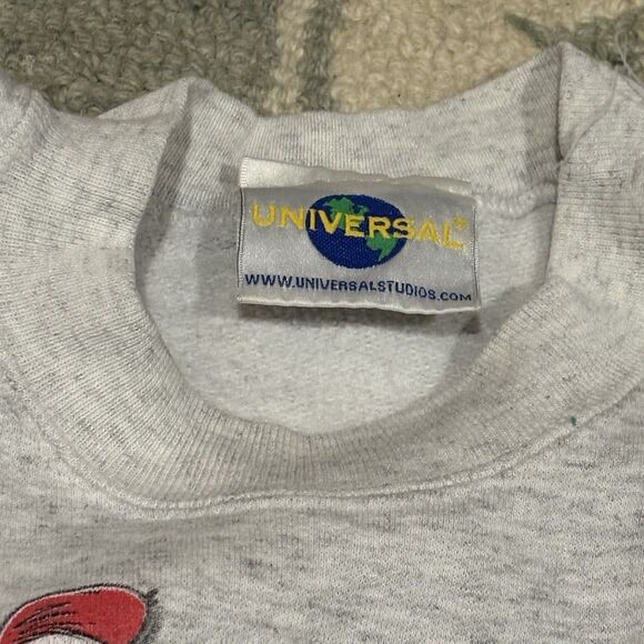 Vintage Universal Studios Islands Of Adventure Cat In The Hat Sweatshirt Sz S - Picture 3 of 4